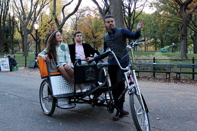 Private Central Park Guided Tour by Pedicab - Riding through Central Park: the real value is the guide + the photo pacing
