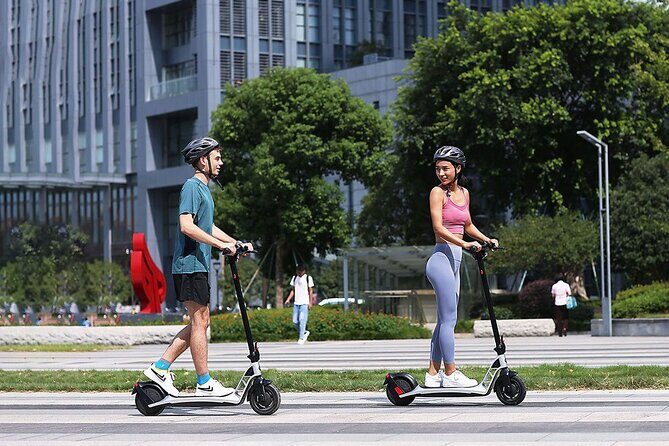 Rent A Scooter In Central Park NYC - Safety reality check in a busy NYC park
